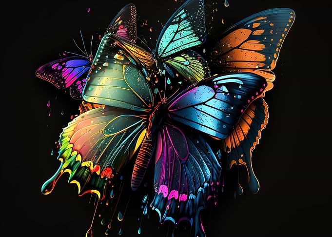 Butterfly in the Night