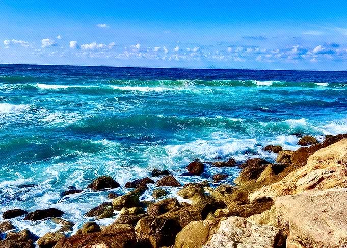 Mediterranean Magic Cliffs