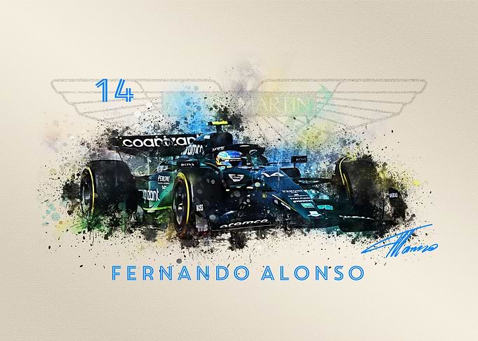 Fernando Alonso Car 2023