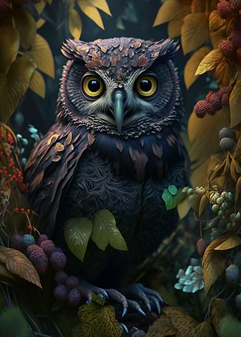 Owl in the jungle 2
