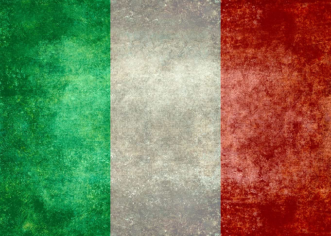 Italian Flag of Italy