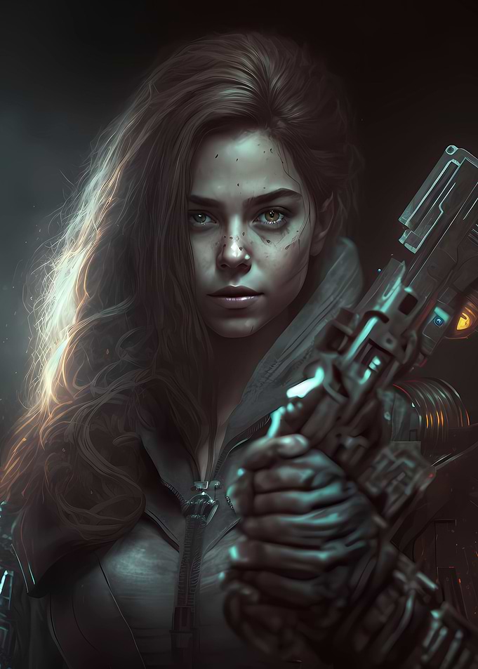 Dark portrait
