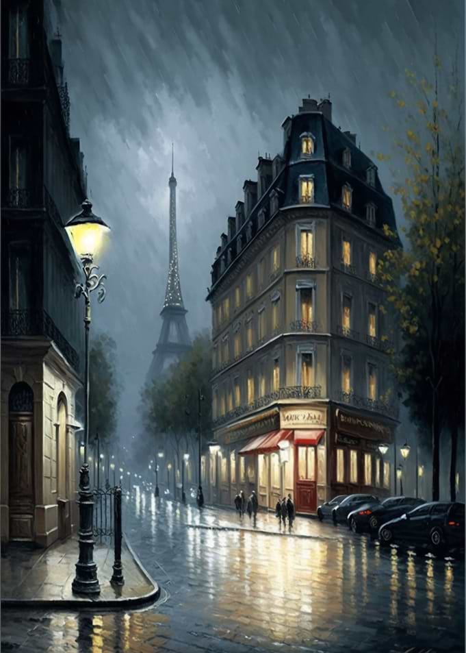 Rainy Paris