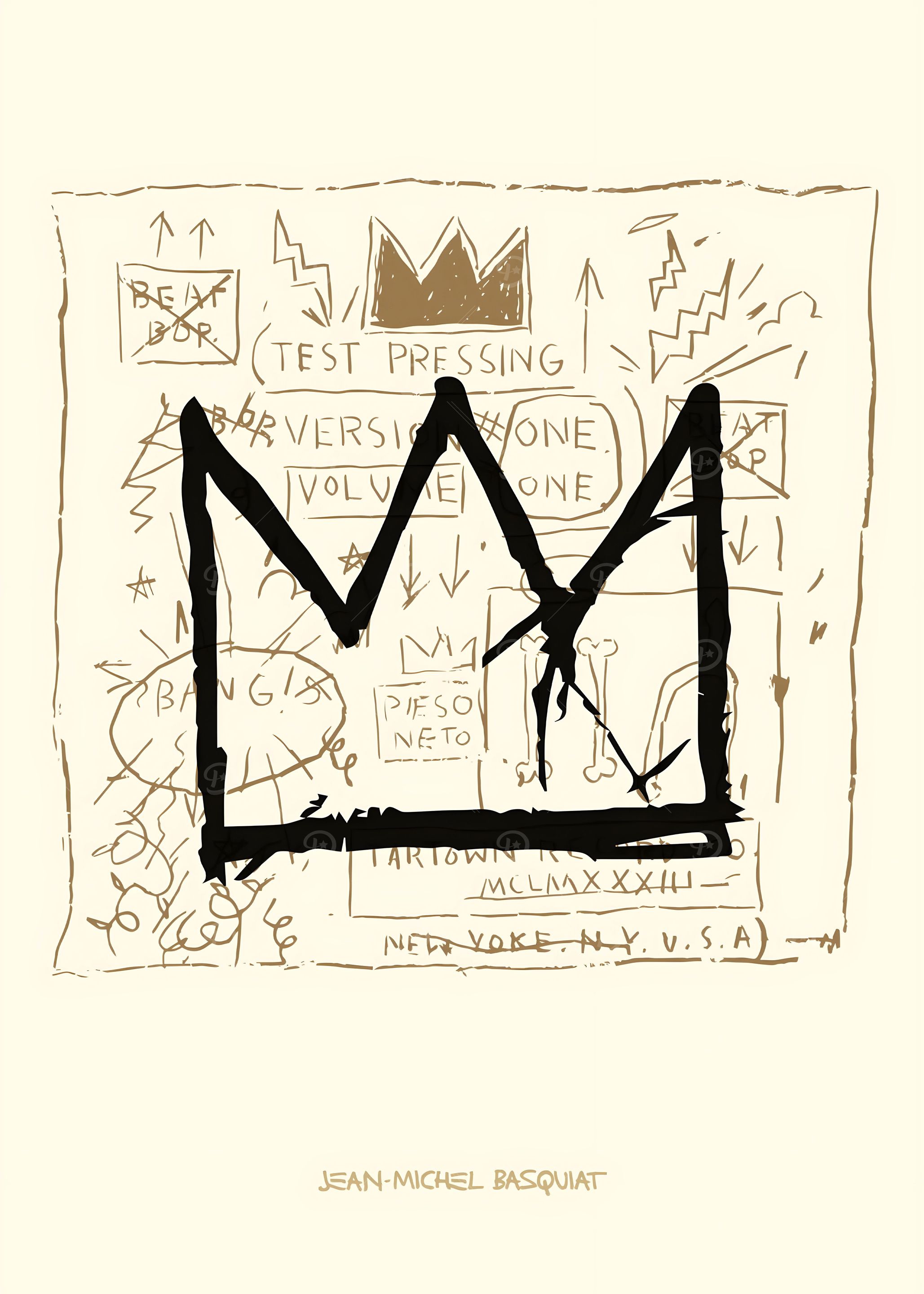 Crown Jean Michel Basquia
