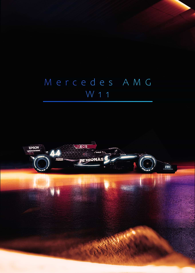 Mercedes AMG W11 F1 Car