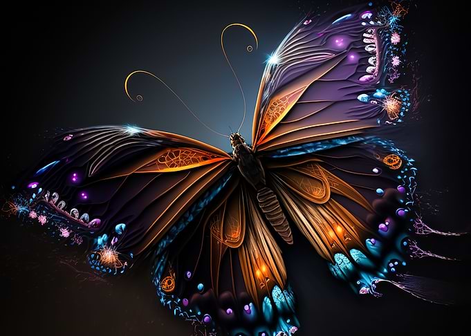butterfly night