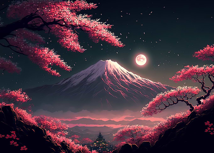 japanese cherry blossoms