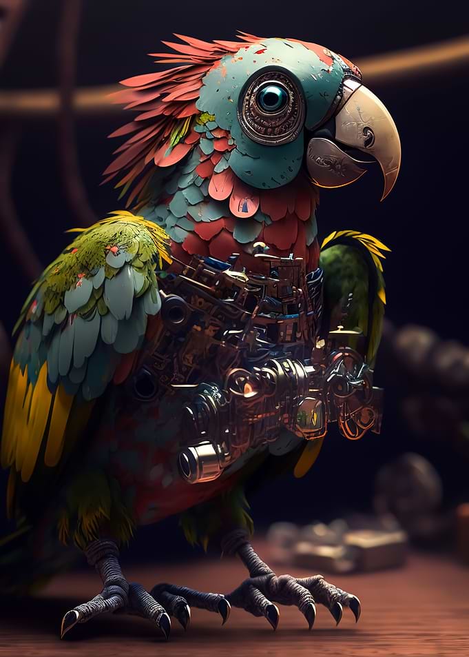 parrot robot