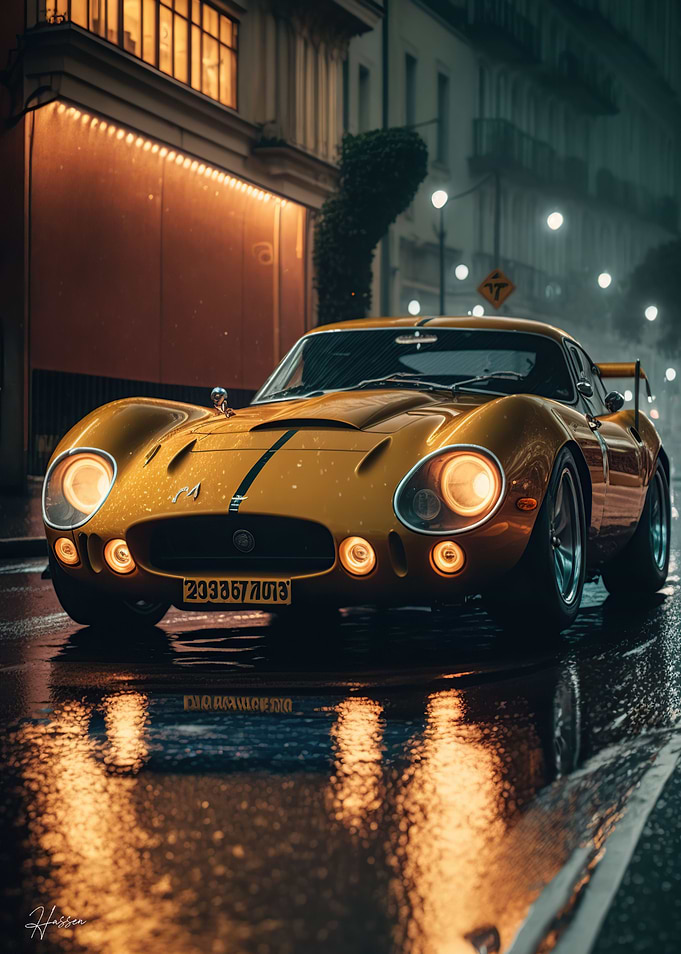 GOLDEN FERRARI 250 GTO