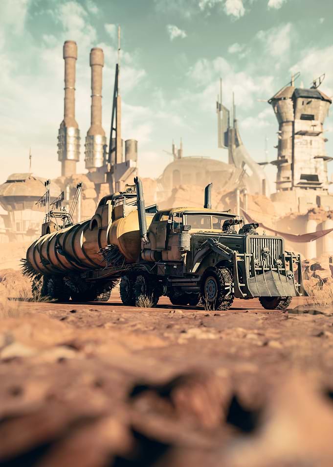 Mad Max truck