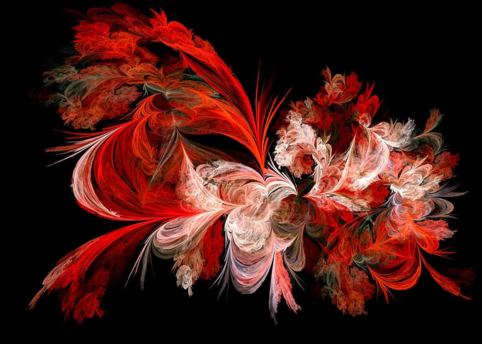 blood abstract