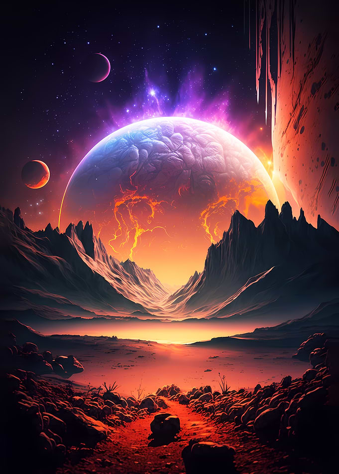 Cosmic Planet Paradise