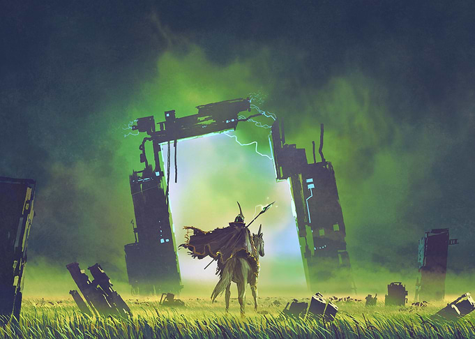 Fantasy knight