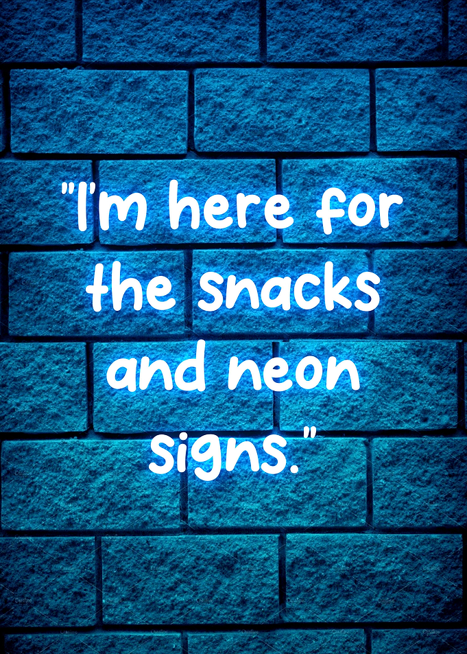 neon quotes