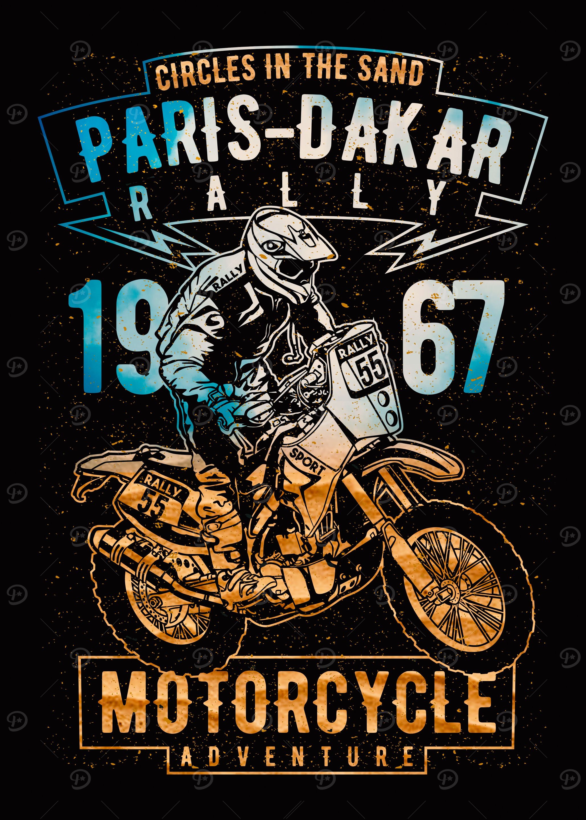 Paris Dakar Motorcycle