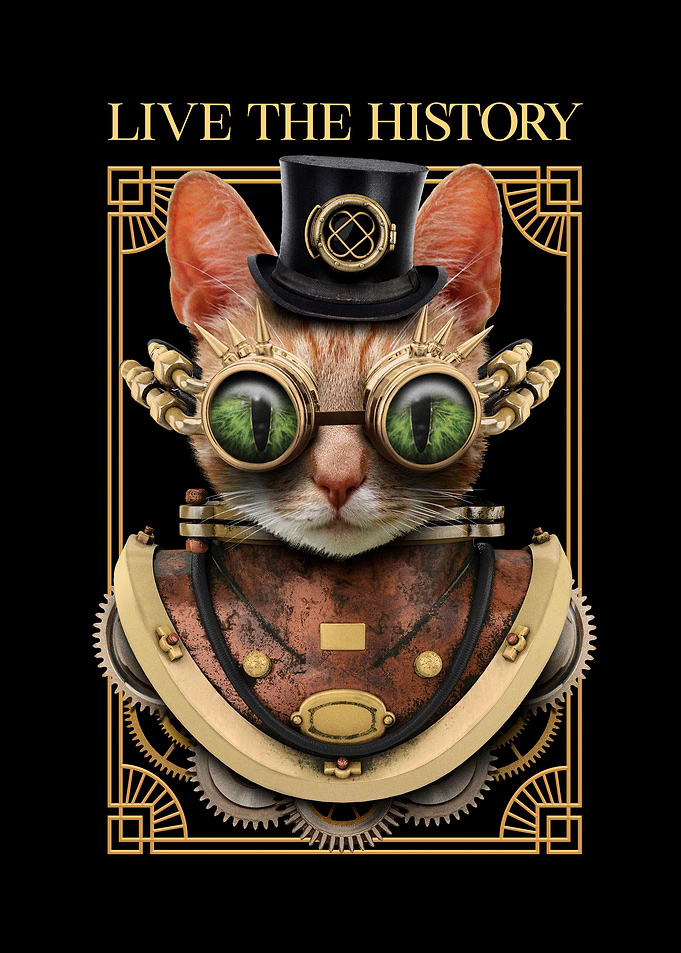 Steampunk Cat