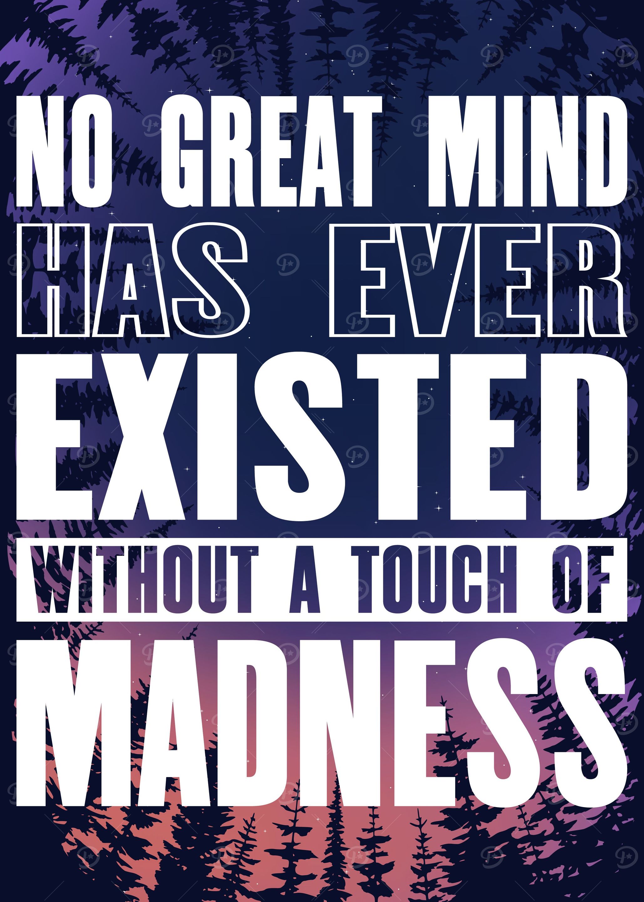 Great mind and Madness