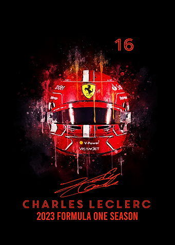 Charles Leclerc Helmet2023