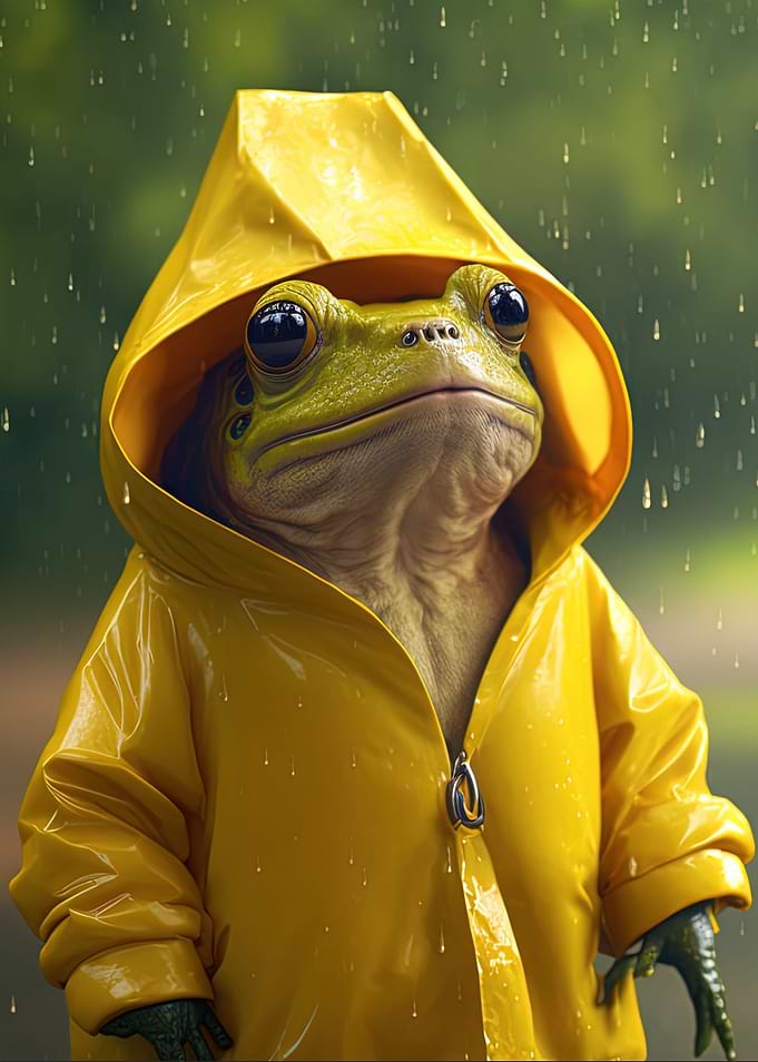 Sad Frog