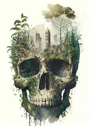 Forest City Skull