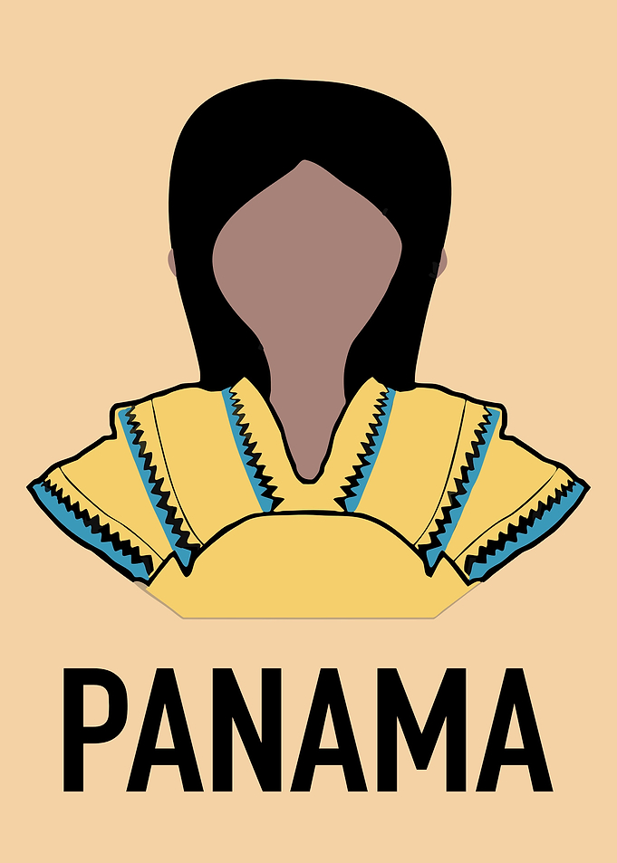 Panama Women indian gnobe