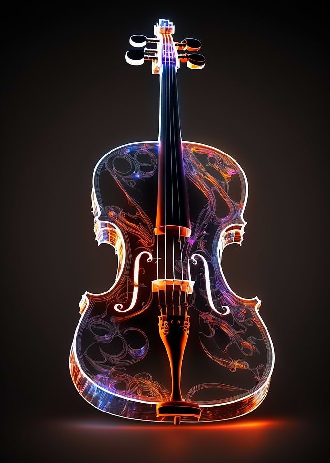 Violin music art