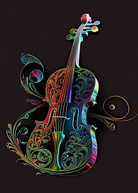 Violin music art