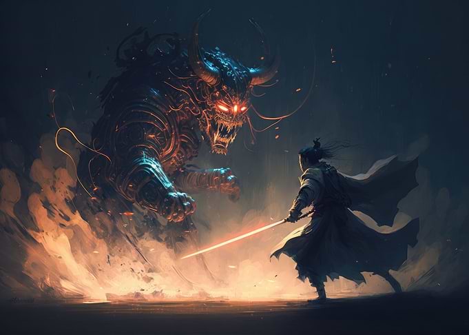 Fighting demons