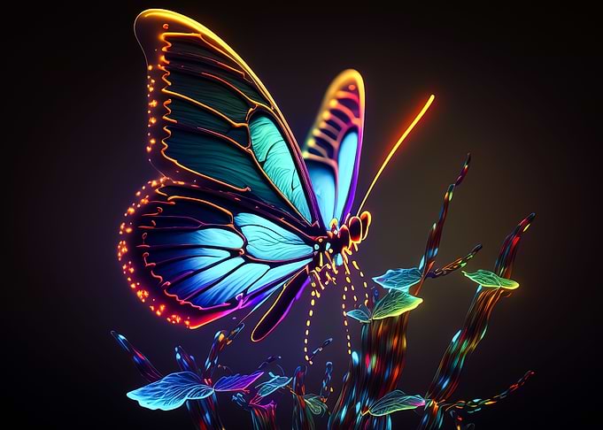 butterfly colorful