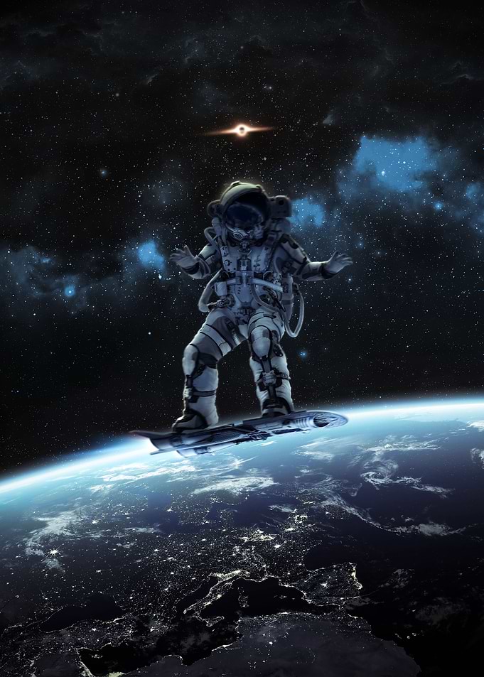 Space surf