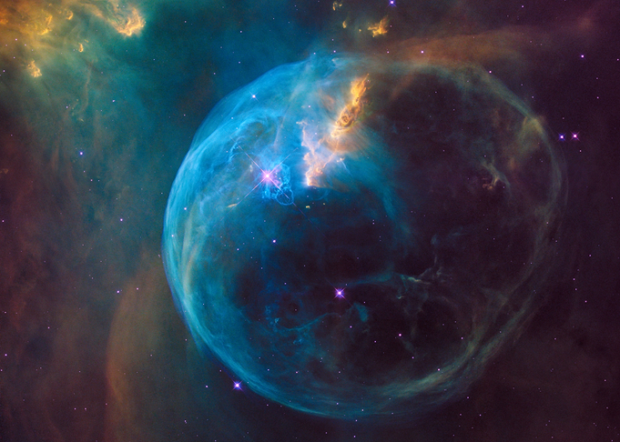 Fantasy Nebula Planet