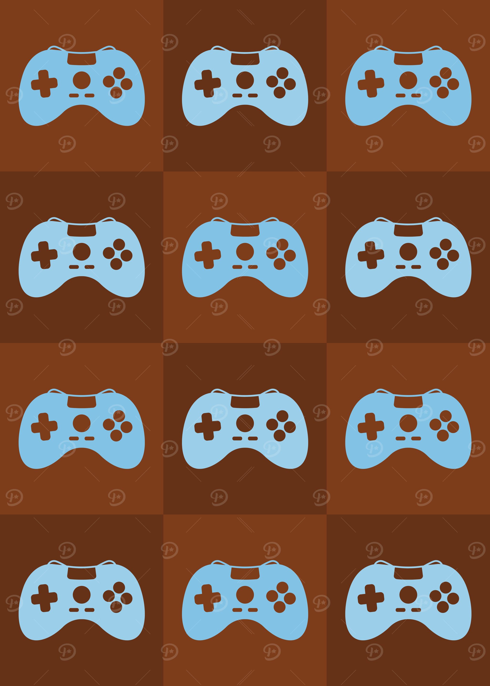 Gamer Controllers Orange