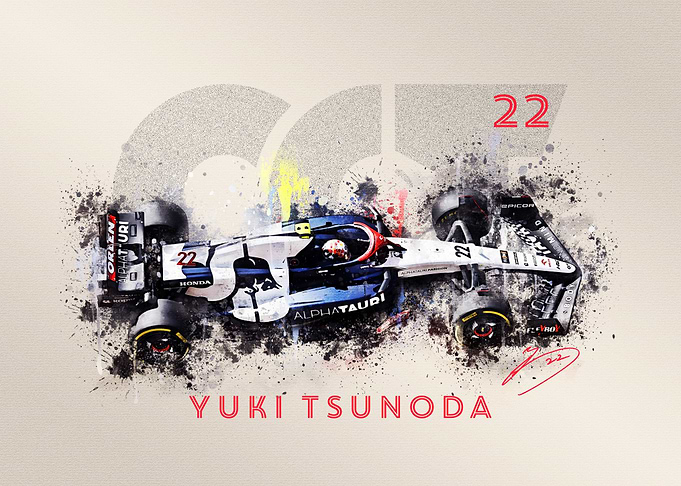 Yuki Tsunoda Car 2023