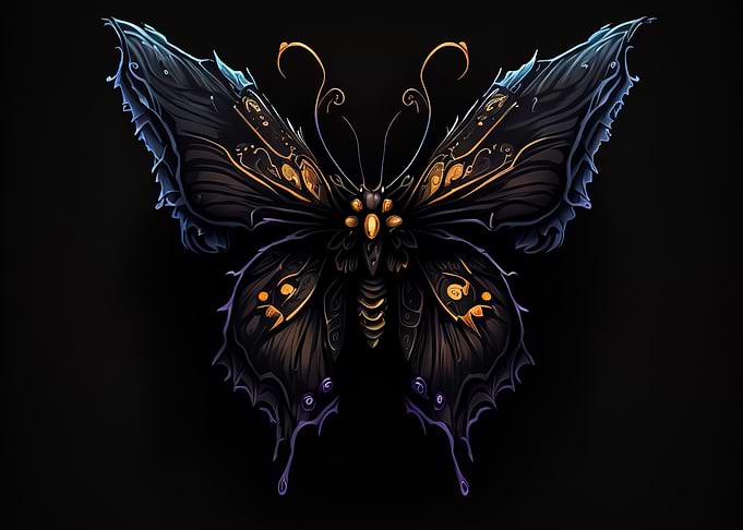 butterfly colorful