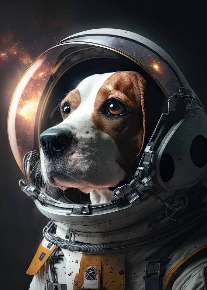 Beagle Astronaut
