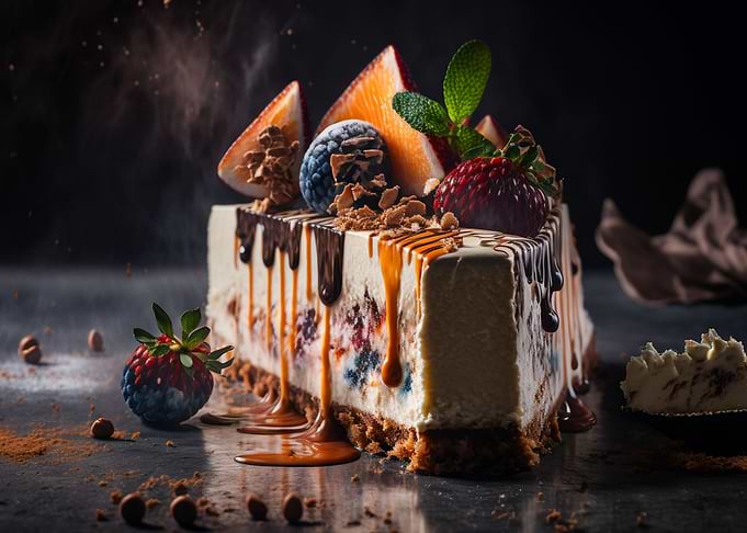 cherry cheesecake