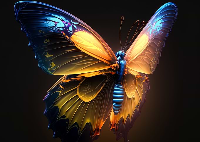 butterfly colorful