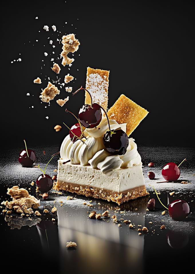 cherry cheesecake