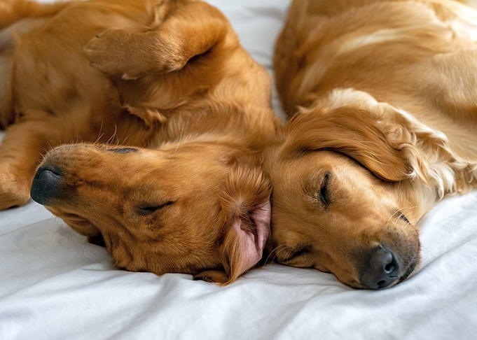 Sleeping Golden Sisters