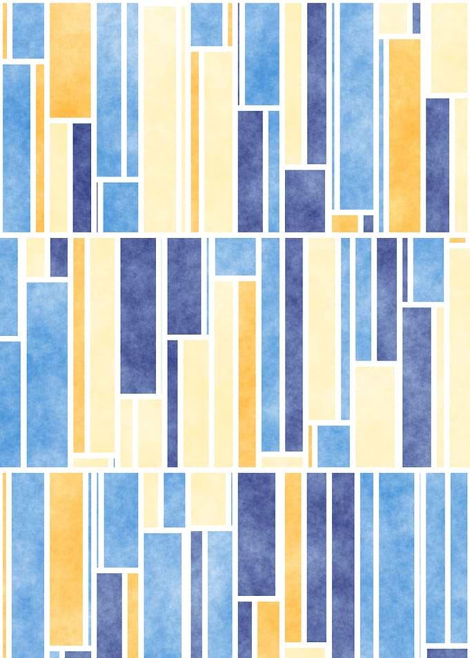 Colorful Boho Mondrian