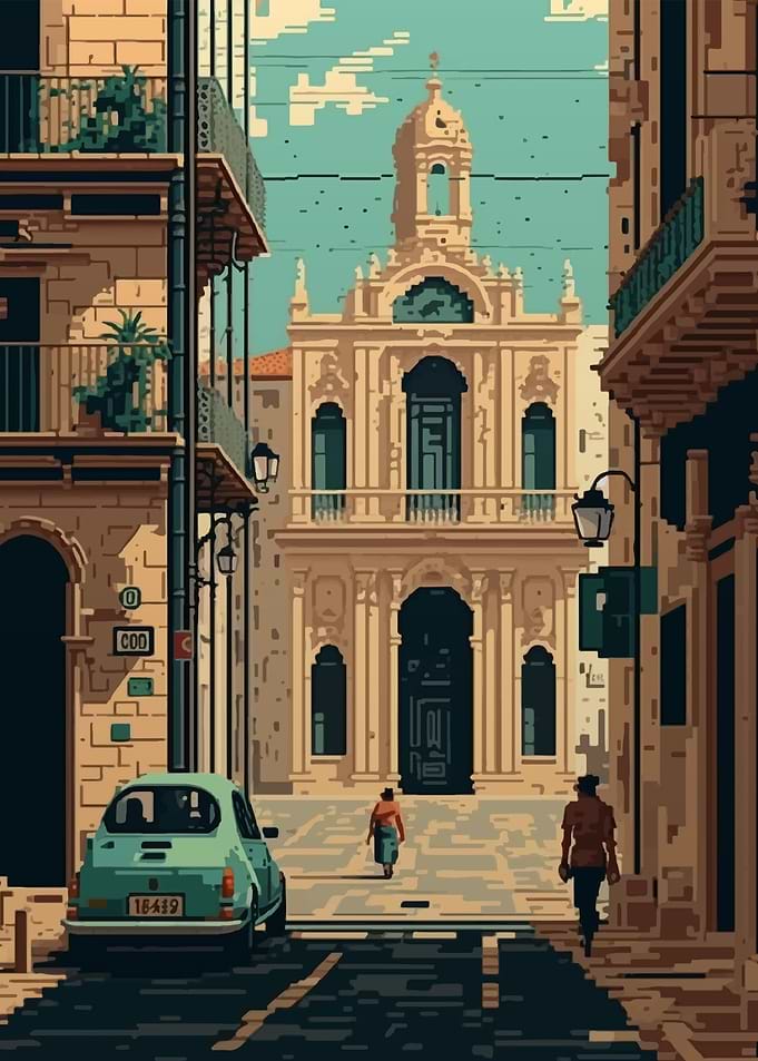Lecce Pixel art