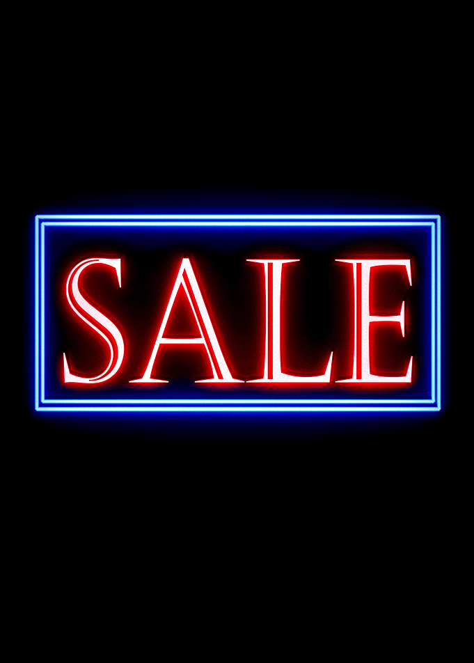 sale neon Sign