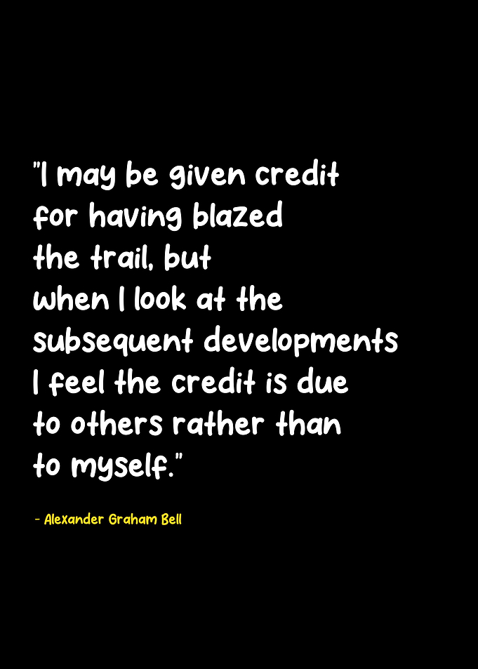Graham bell quotes