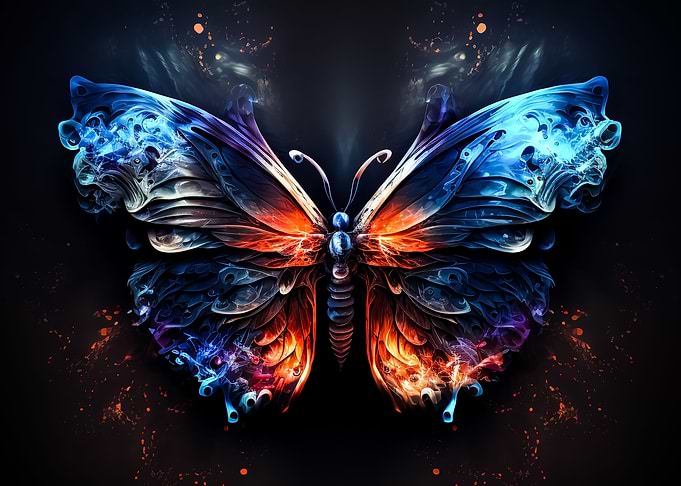 butterfly colorful