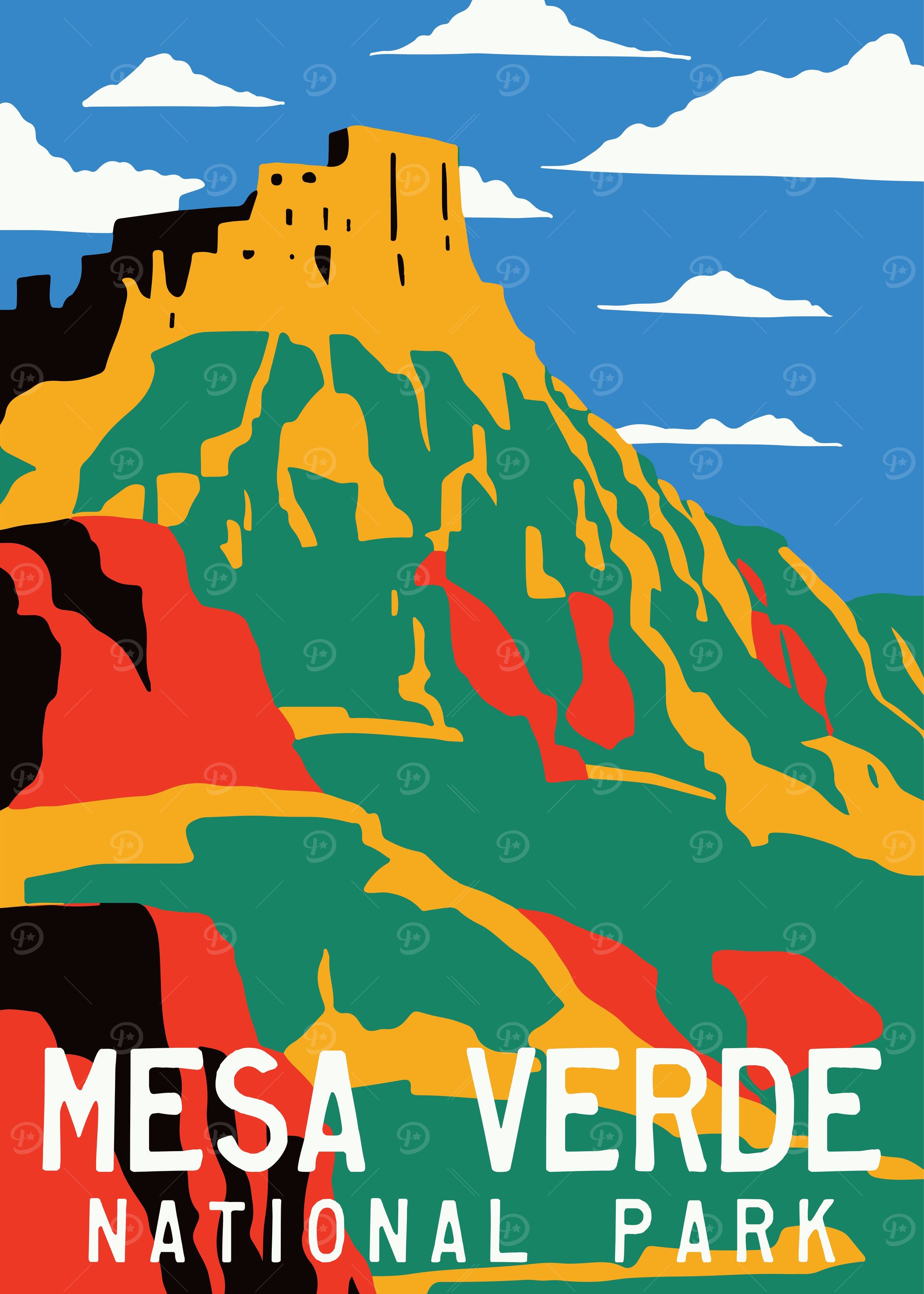 Mesa Verde Poster