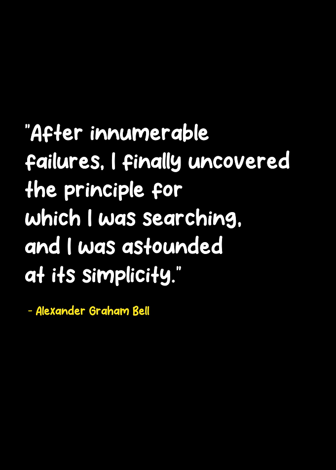 Graham bell quotes
