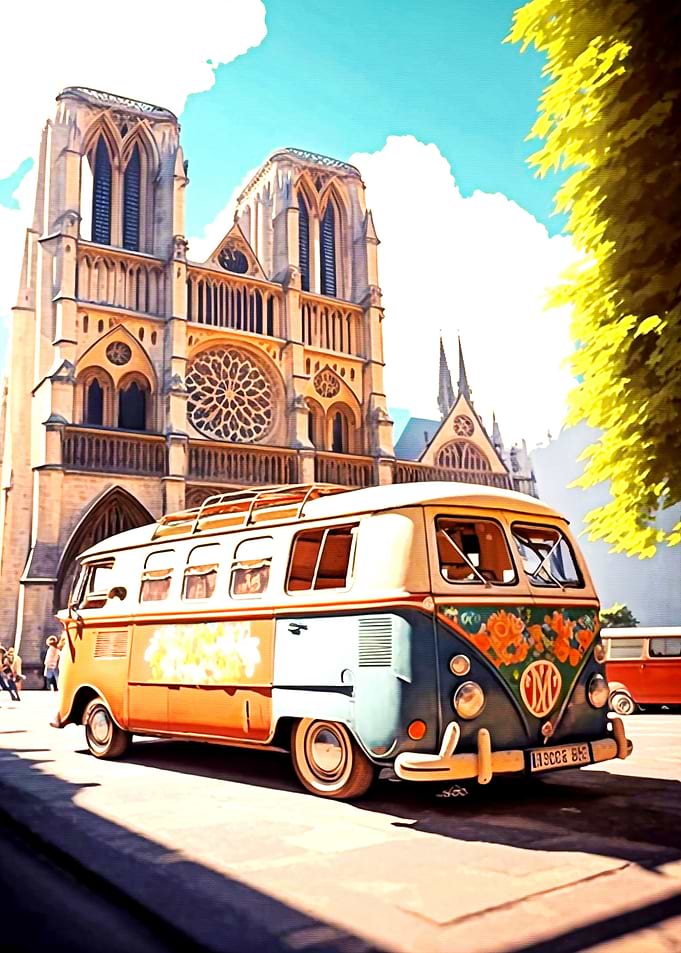 Journey with bus