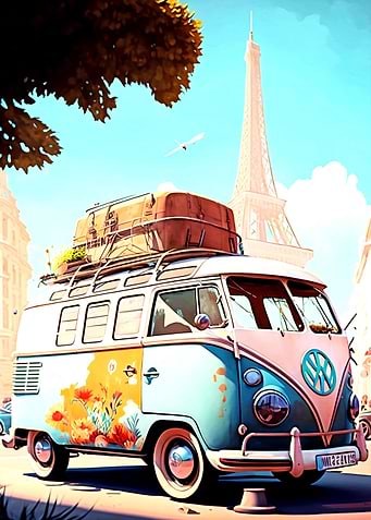 Journey with bus