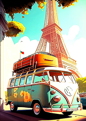 Journey with bus
