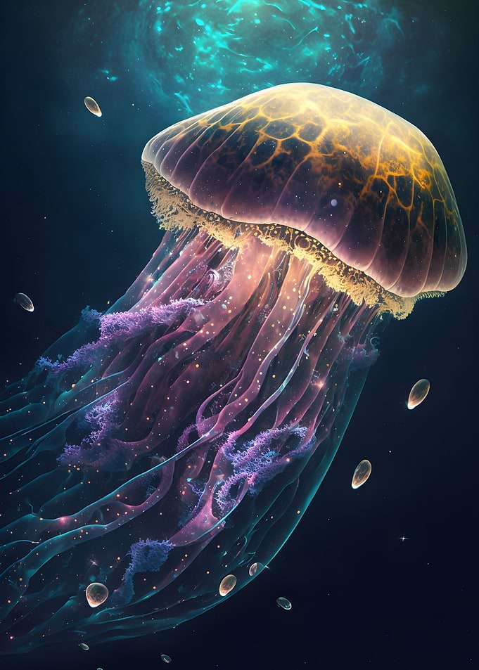 Galaxy Jellyfish